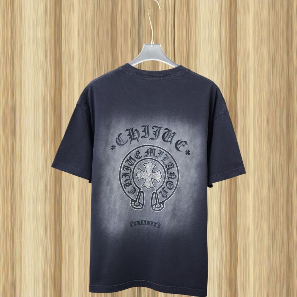 Chrome Hearts Crew Neck Short Sleeve T-Shirt